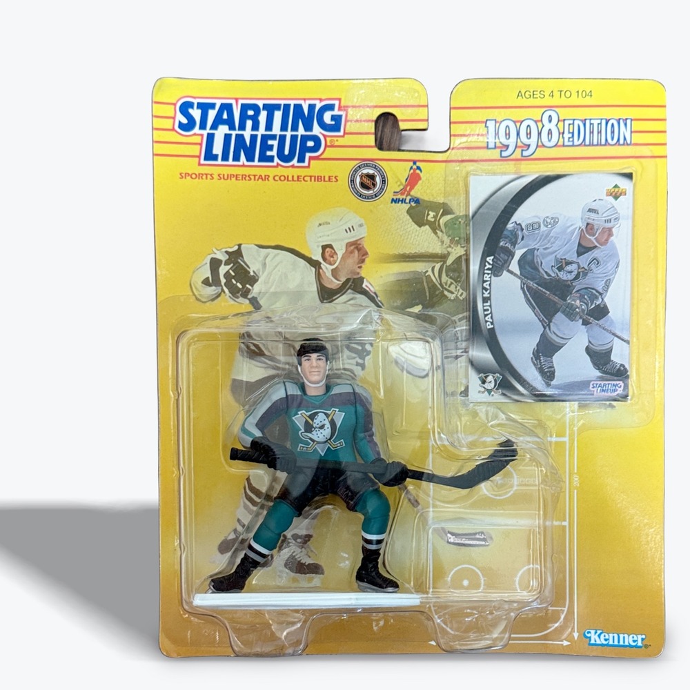 Kenner Starting Lineup Paul Kariya Anaheim Mighty Ducks 1998 Edition Figure